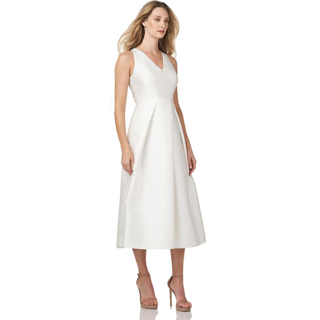 商品Kay Unger|Kay Unger New York Womens Maxime V Neck Maxi Evening Dress,价格¥769,第5张图片详细描述