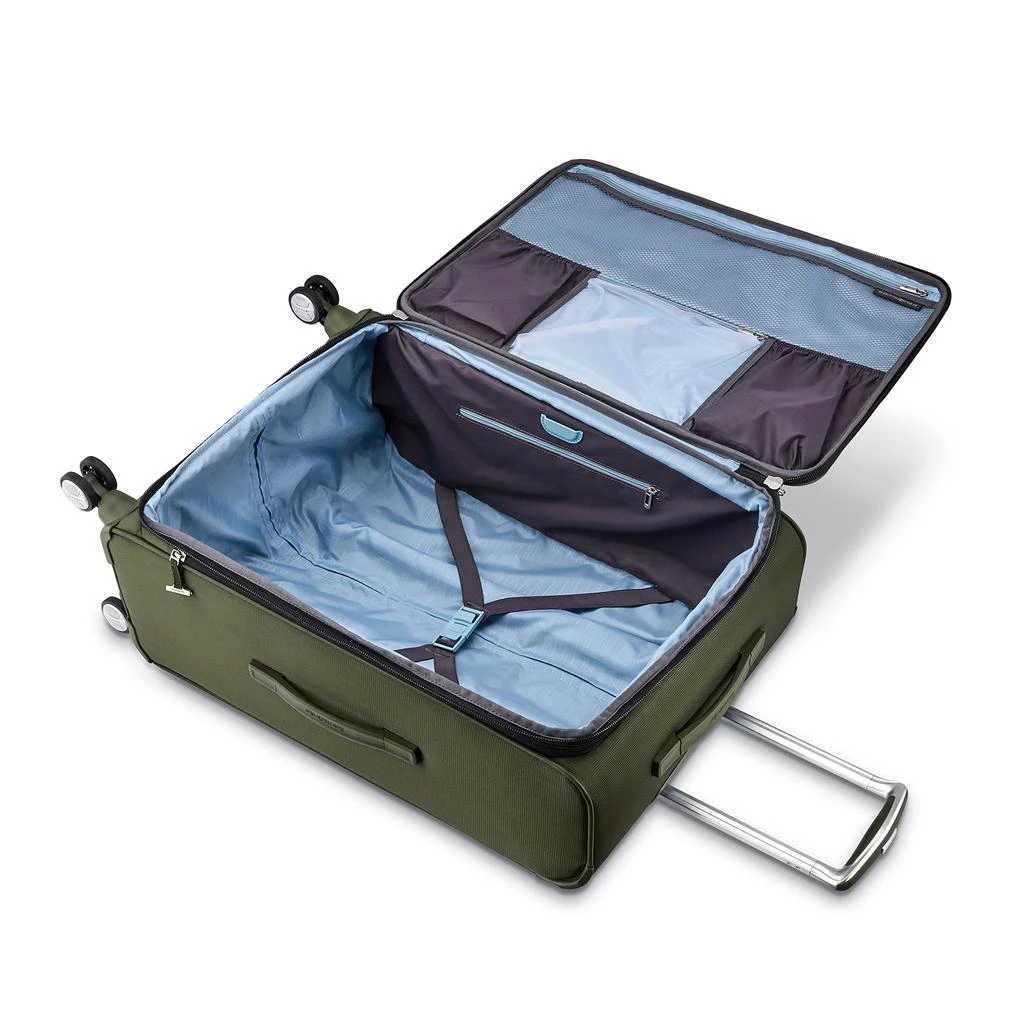 商品Samsonite|Samsonite Solyte DLX Softside Expandable Luggage with Spinner Wheels, Midnight Black, 2-Piece Set (20/25),价格¥1269,第5张图片详细描述