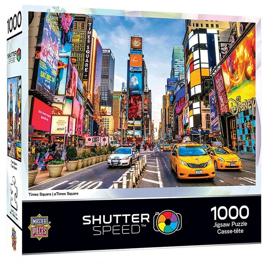 商品Masterpieces Puzzles|Times Square 1000 Piece Puzzle,价格¥149,第1张图片