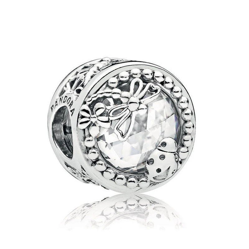 商品[国内直发] PANDORA|PANDORA 银色女士串珠 797047CZ,价格¥269,第1张图片