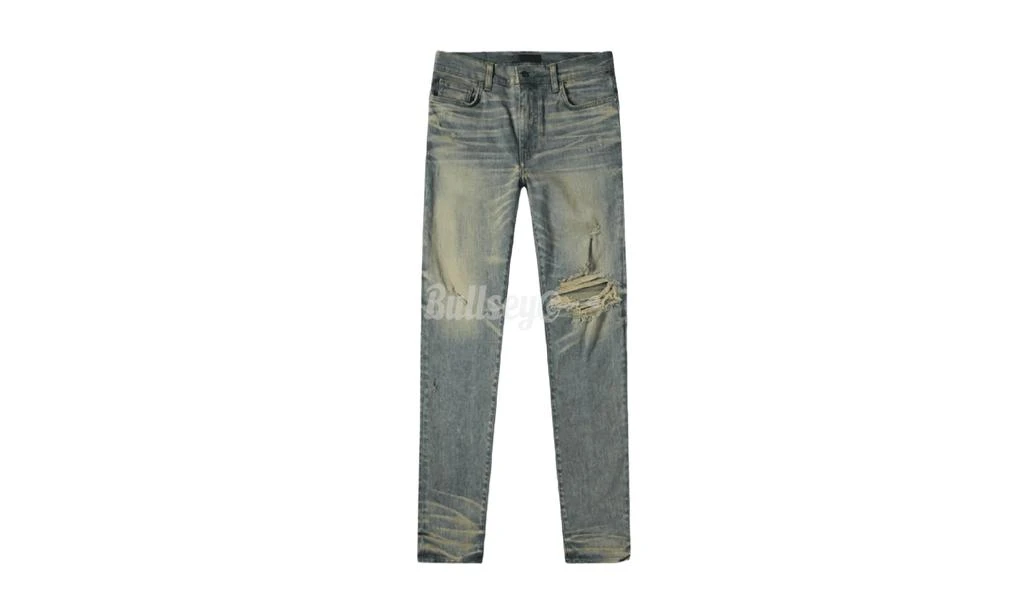 商品AMIRI|Amiri Broken Jean "Dirty Indigo",价格¥5494,第1张图片