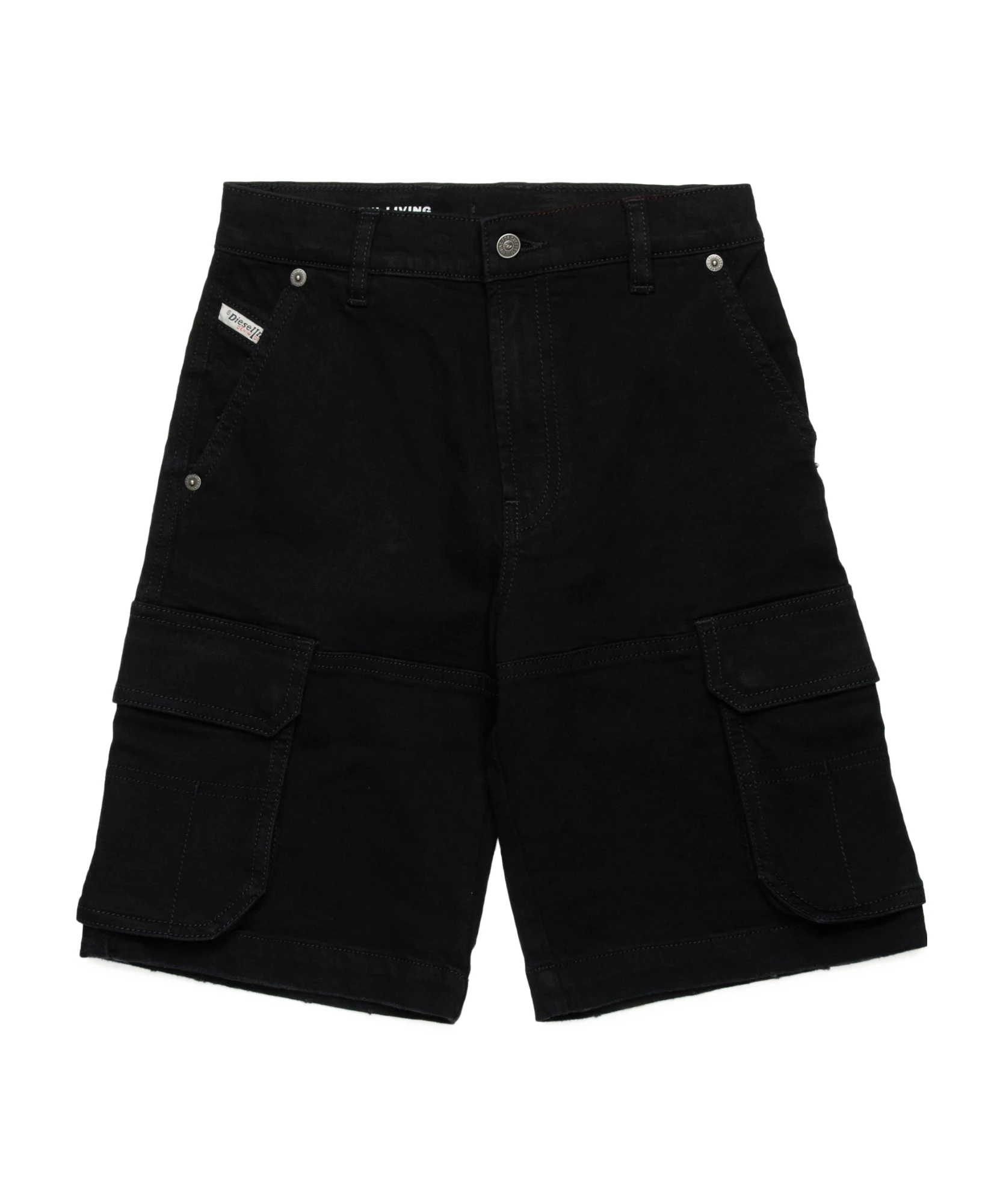 商品【商品预售7天】 Diesel|Diesel 男童牛仔裤 J02156KXBPIK02 黑色,价格¥1047,第1张图片