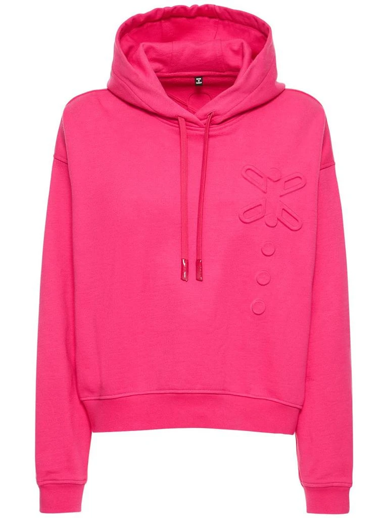 商品Alexander McQueen|Cotton Jersey Hoodie,价格¥2284,第1张图片