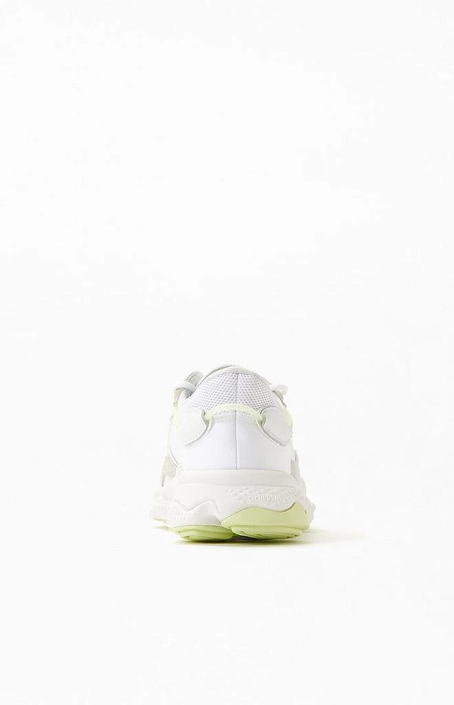 商品Adidas|Women's White & Green Ozweego Sneakers,价格¥574,第4张图片详细描述