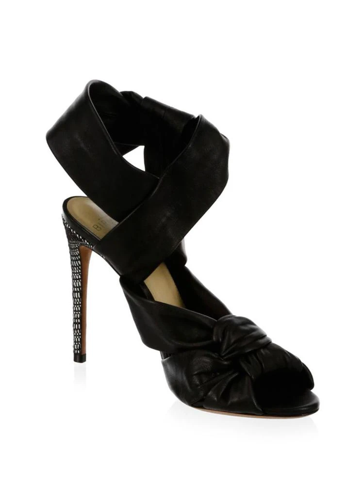 商品Alexandre Birman|Maleah Leather Sandals,价格¥2063,第1张图片