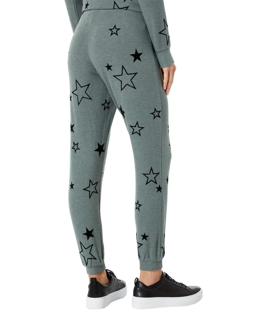 商品Chaser|"Velvet Stars" Recycled Bliss Knit Drawstring Joggers,价格¥374,第2张图片详细描述