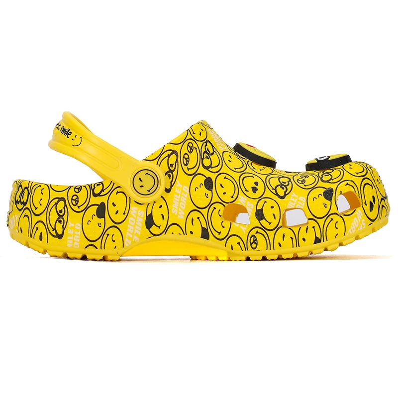 Classic smiley clog k 经典笑脸小克骆格 儿童休闲凉鞋拖鞋洞洞鞋 商品