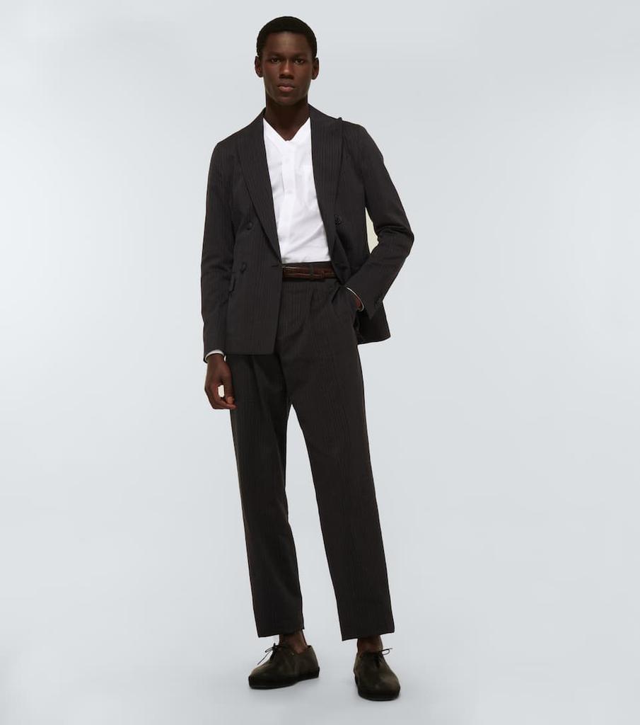 商品Giorgio Armani|长袖棉质斜纹布衬衫,价格¥2642,第4张图片详细描述