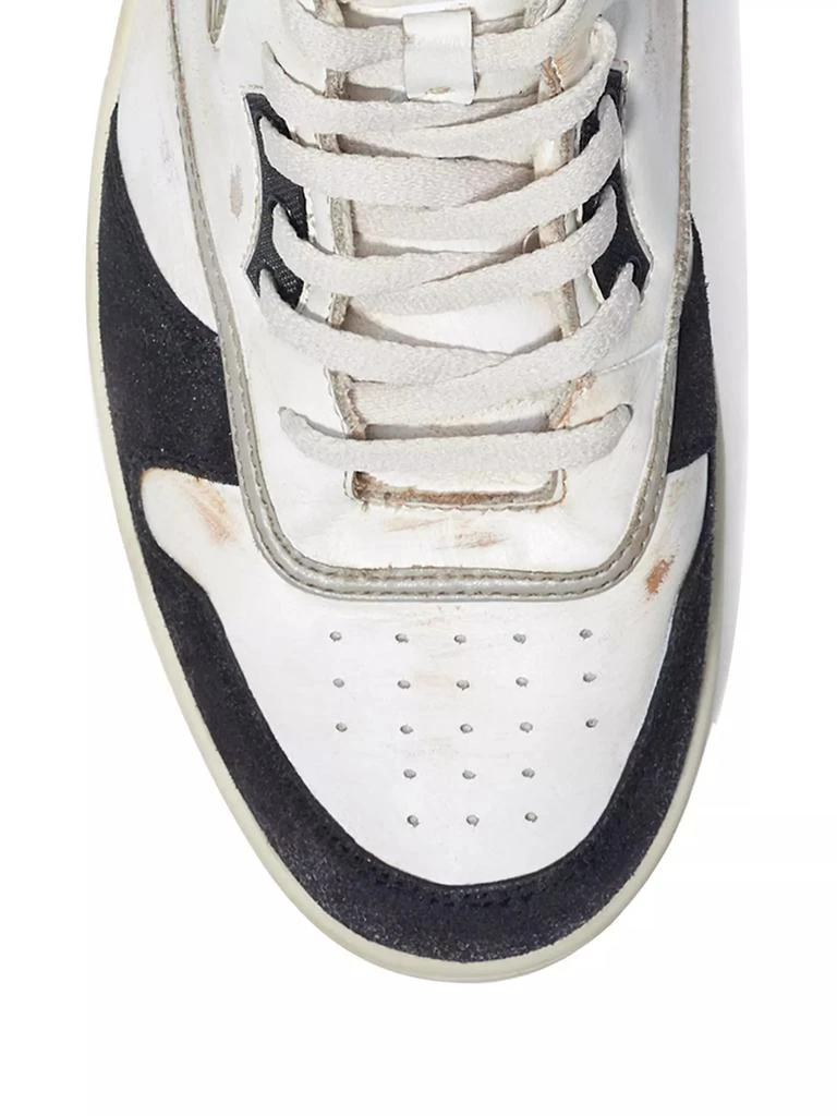 商品Coach|Distressed Leather High-Top Sneakers,价格¥1044,第4张图片详细描述