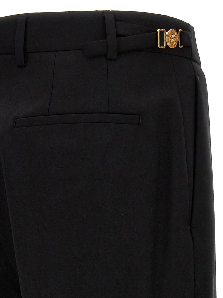 商品Versace|Versace Medusa Detailed Tailored Pants,价格¥3685-¥4825,第4张图片详细描述