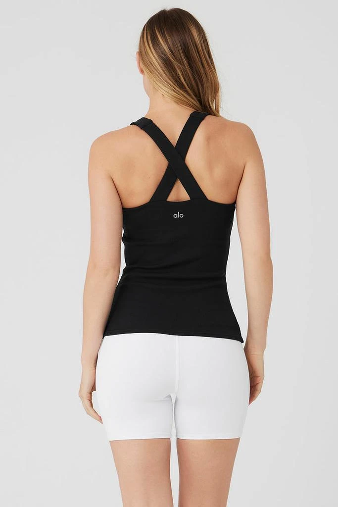 商品Alo|Elevate Tank - Black,价格¥473,第2张图片详细描述