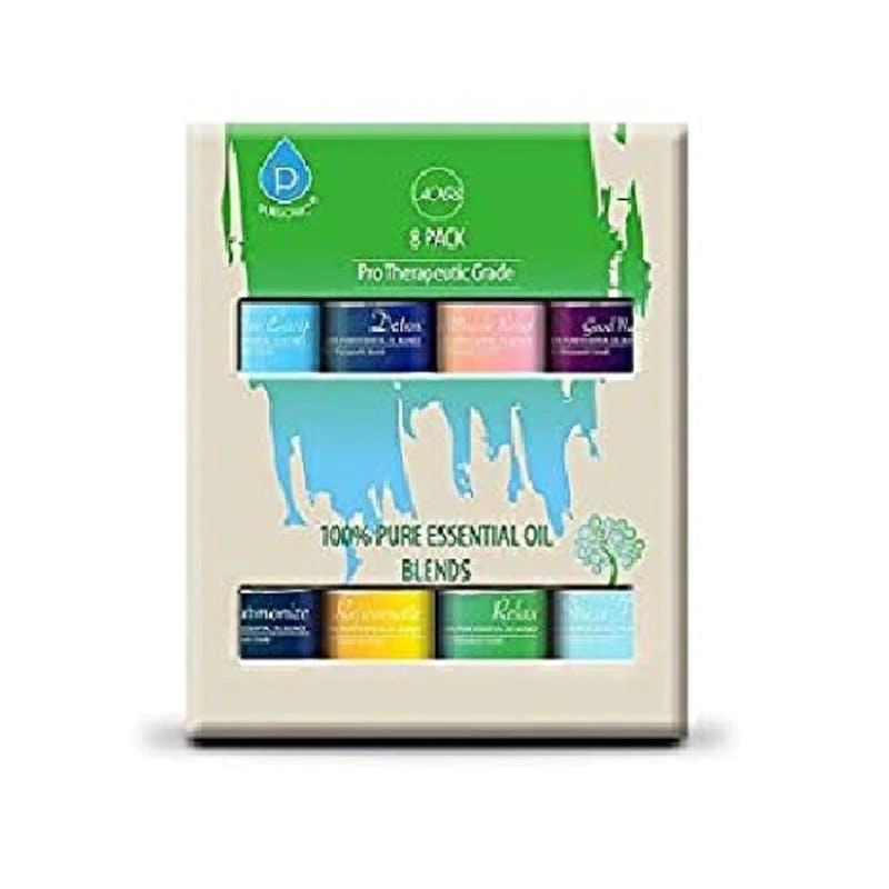商品PURSONIC|8 Pack of 100% Pure Essential Aromatherapy Oils,价格¥181,第1张图片