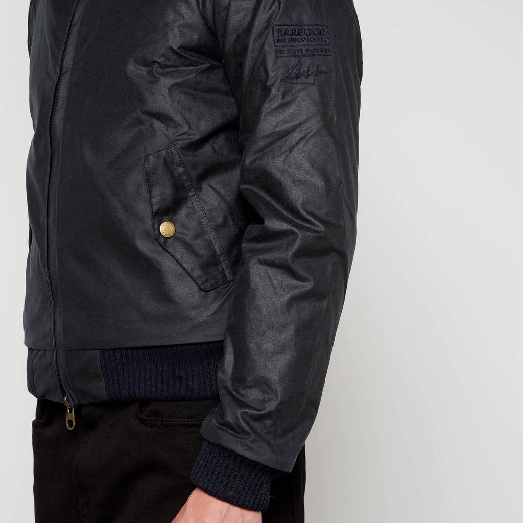 Barbour International X Steve McQueen Merchant Waxed-Cotton Jacket商品第4张图片规格展示