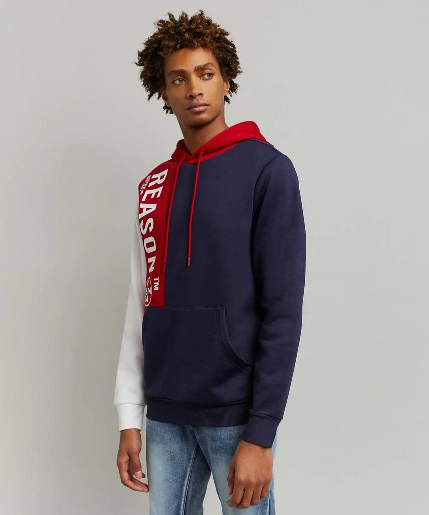 Lester Navy And Red Pouch Pocket Hoodie 商品