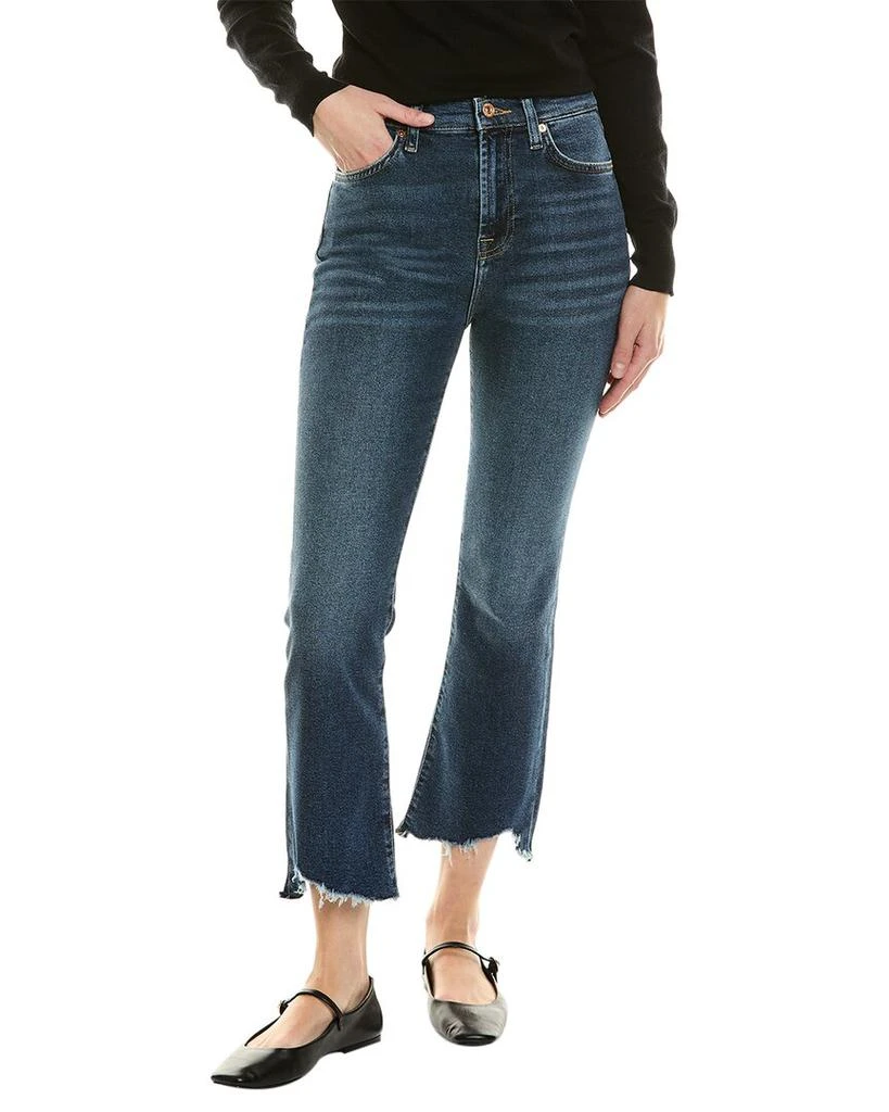 商品7 For All Mankind|Deep Souil High-Rise Slim Kick Jean,价格¥547,第1张图片