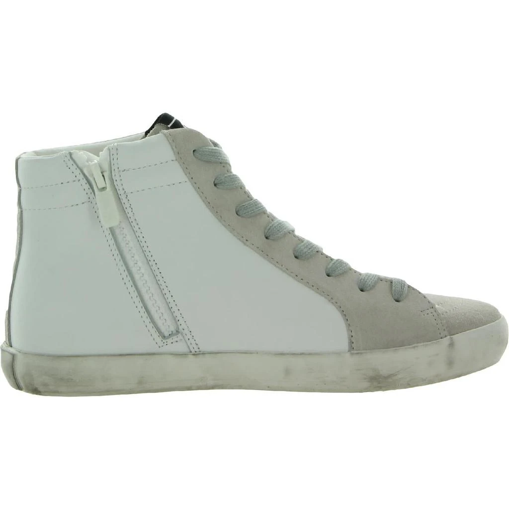 商品Sam Edelman|Sam Edelman Girls Avon Zipper Leather High-Top Sneakers,价格¥121,第3张图片详细描述