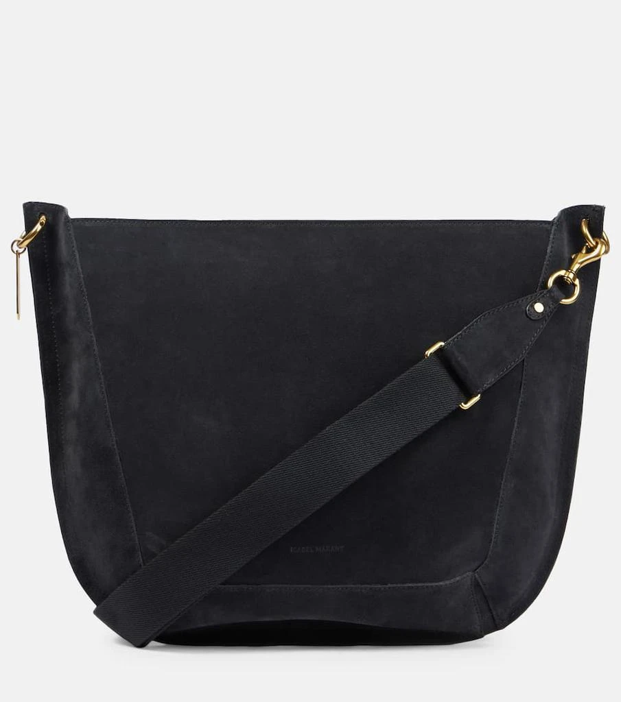 商品Isabel Marant|Basko suede crossbody bag,价格¥6637,第1张图片