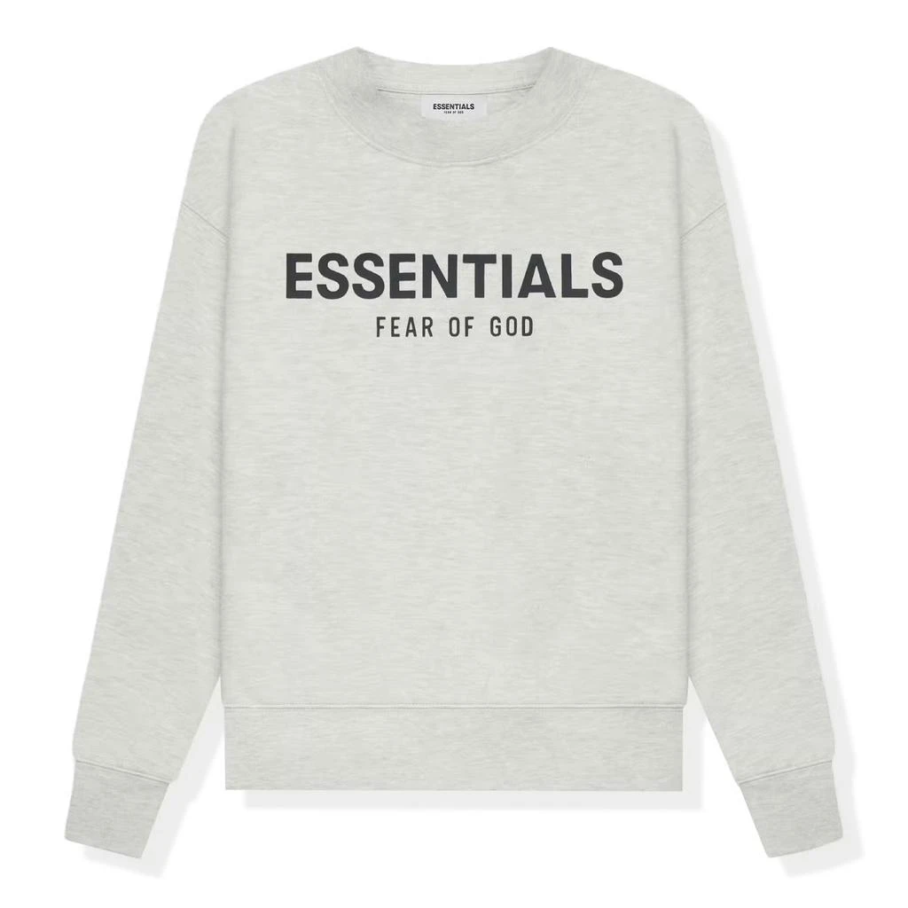 商品Essentials|Fear Of God Essentials Kids Oatmeal Sweatshirt,价格¥724,第1张图片