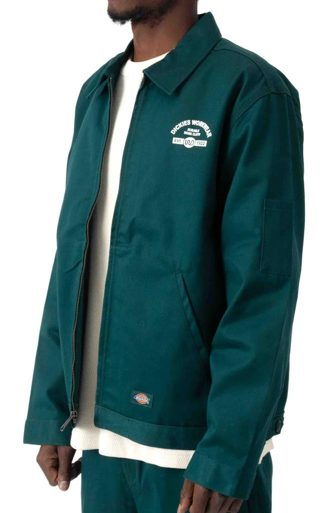 商品DICKIES|(JTR05FT) Unlined Graphic Eisenhower Jacket - Forest Green,价格¥367,第2张图片详细描述