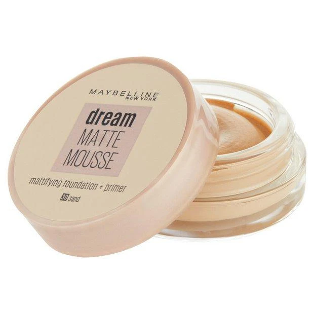 商品Maybelline|Maybelline 美宝莲 梦幻哑光慕斯粉底Sand 30 18ml,价格¥216,第1张图片