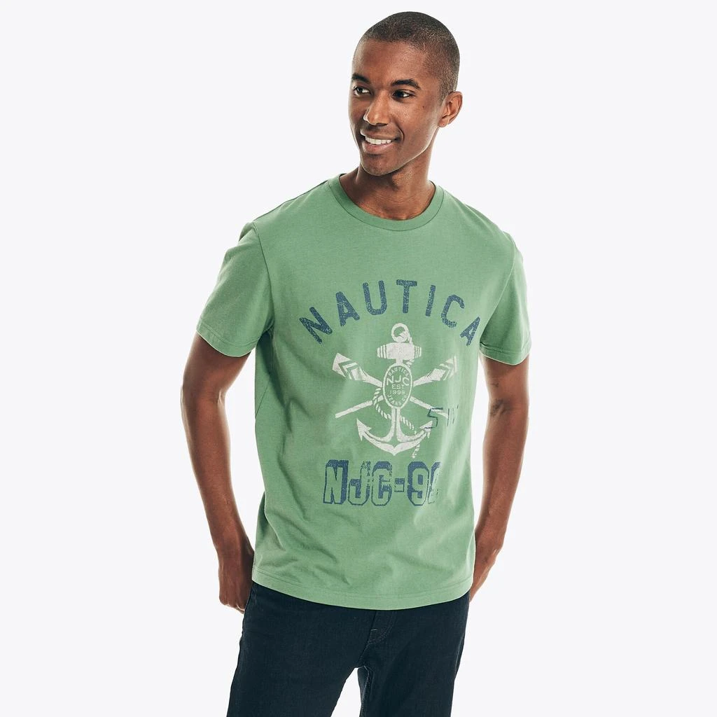 商品Nautica|Nautica Mens Nautica Jeans Co. Sustainably Crafted Graphic T-Shirt,价格¥80,第2张图片详细描述