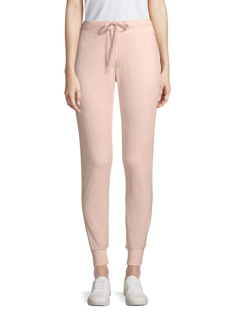 商品Calvin Klein|Drawstring Velour Jogger Pants,价格¥143,第1张图片