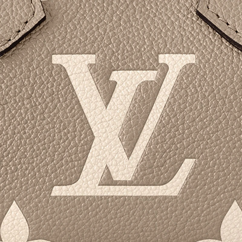 商品[国内直发] Louis Vuitton|Speedy Nano 可拆卸可调节肩带拉链开合压花 柔软粒面牛皮 手提单肩斜挎包 超迷你 女款 托特雷尔灰拼奶油色,价格¥17983,第7张图片详细描述