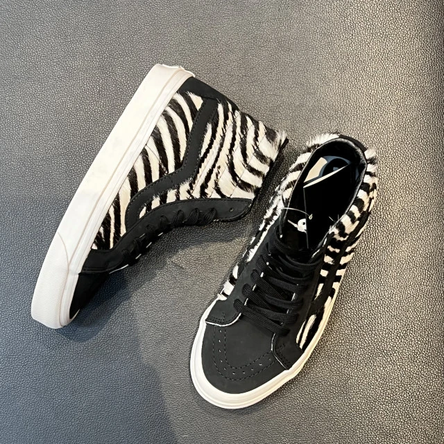 【韩国直邮|包邮包税】万斯[VANS] Sk8-Hi 38 Dx # Anaheim Factory # 男女共用 运动鞋 # black/zebra (VN0A38GF4ZD) 商品