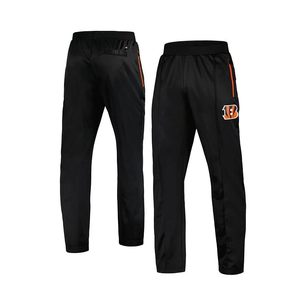 商品Tommy Hilfiger|Men's Black Cincinnati Bengals Grant Track Pants,价格¥565,第1张图片