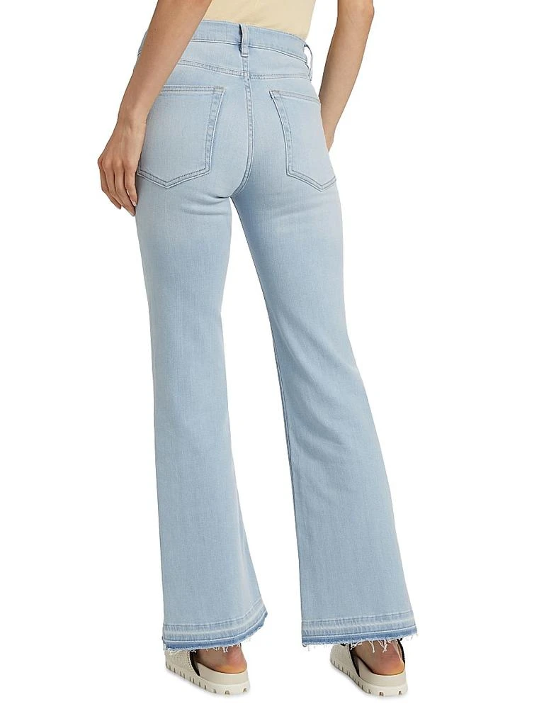 商品FRAME|Le Easy Released Fray Hem Flare Jeans,价格¥946,第5张图片详细描述