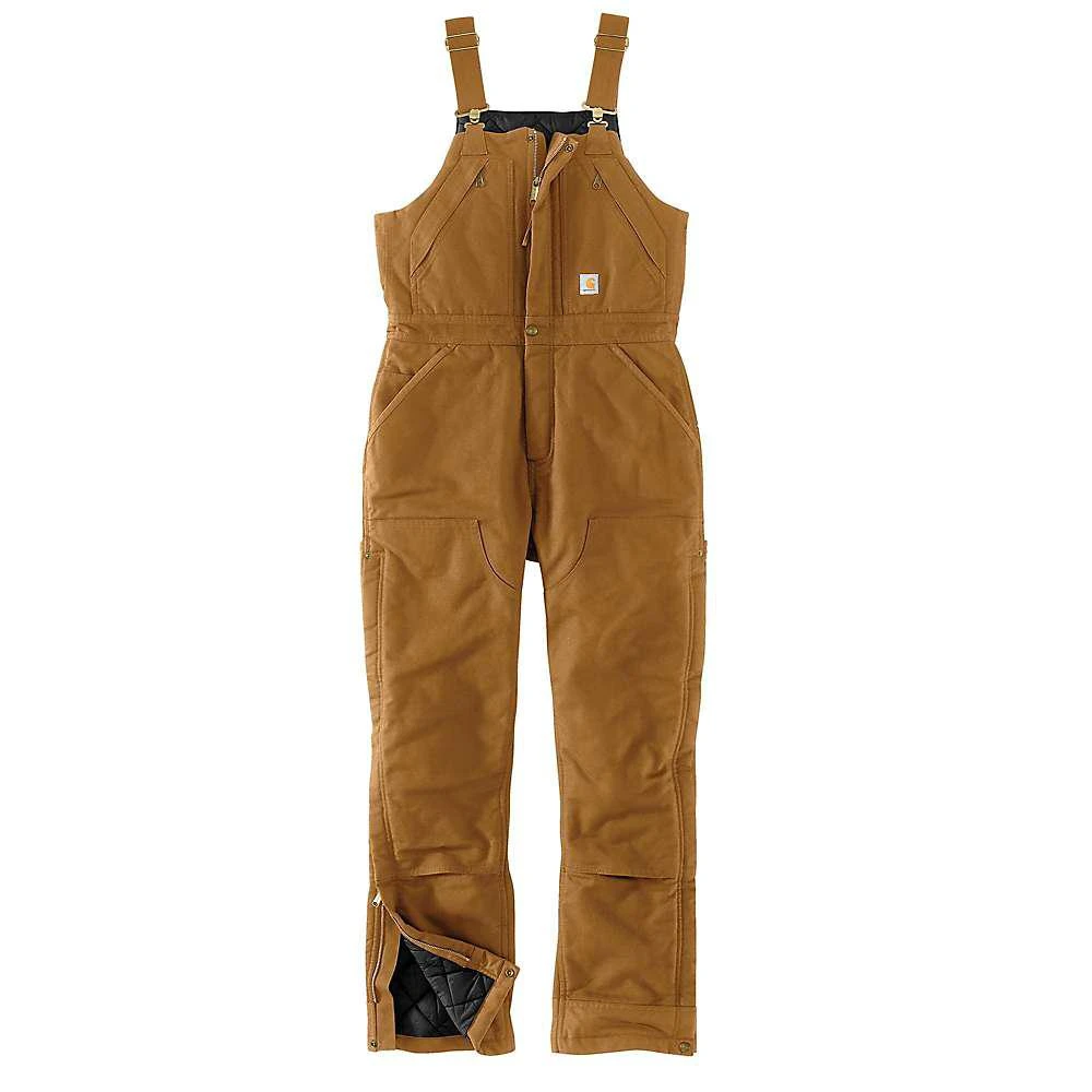 商品Carhartt|Carhartt Women's Loose Fit Washed Duck Insulated Biberall,价格¥1099,第1张图片