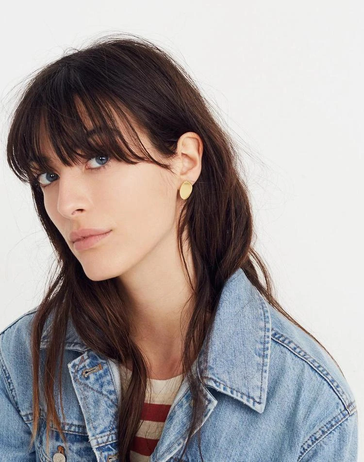 商品Madewell|Petalwing Post Earrings,价格¥79,第2张图片详细描述