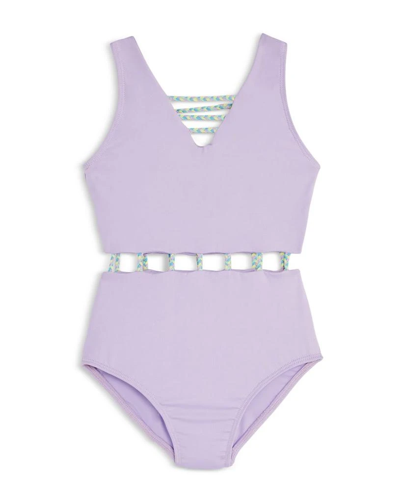 商品Peixoto|Girls' Jade One Piece Swimsuit - Little Kid, Big Kid,价格¥590,第1张图片