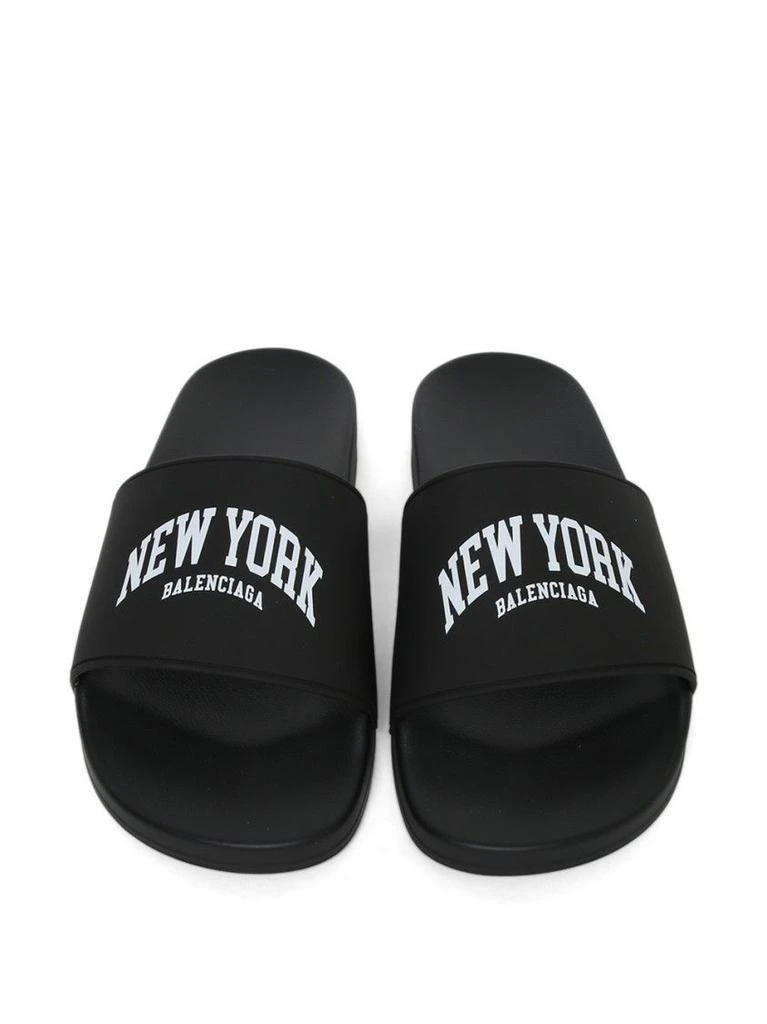 商品Balenciaga|Cities Pool Slide,价格¥2636,第2张图片详细描述