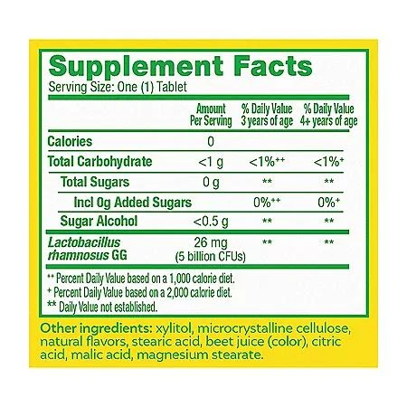 商品Culturelle|Culturelle儿童益生菌 60片,价格¥225,第5张图片详细描述