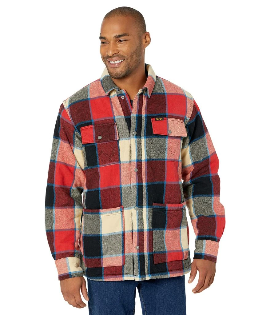 商品Wrangler|Flannel Line Shirt,价格¥631,第1张图片