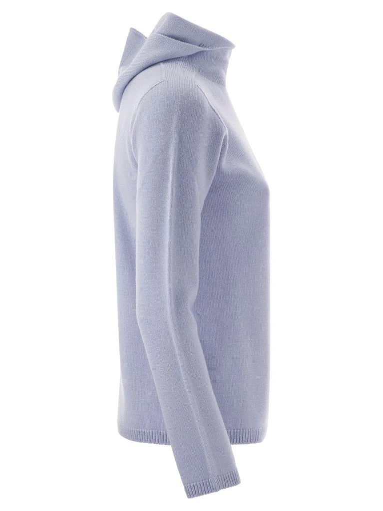 商品Max Mara|'S Max Mara Turtleneck Knitted Hoodie,价格¥1374,第2张图片详细描述