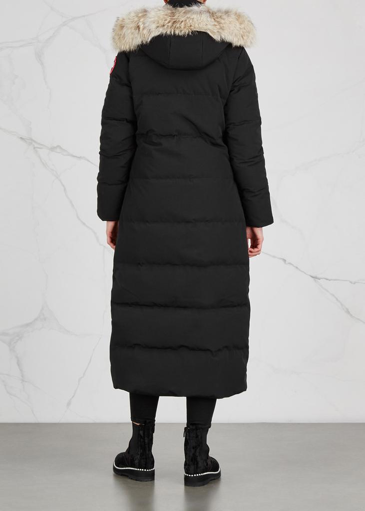 Mystique fur-trimmed shell coat商品第3张图片规格展示