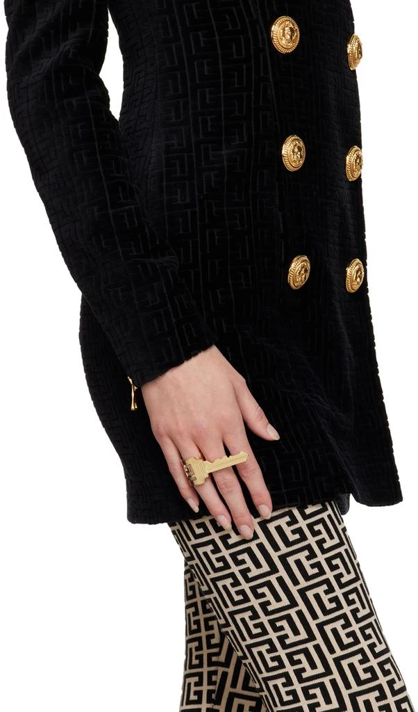 商品Balmain|Gold Key Ring,价格¥1614,第2张图片详细描述