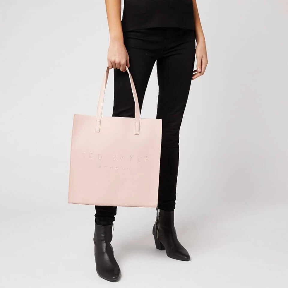 商品Ted Baker London|Ted Baker Women's Soocon Crosshatch Large Icon Bag - Pink,价格¥186,第2张图片详细描述