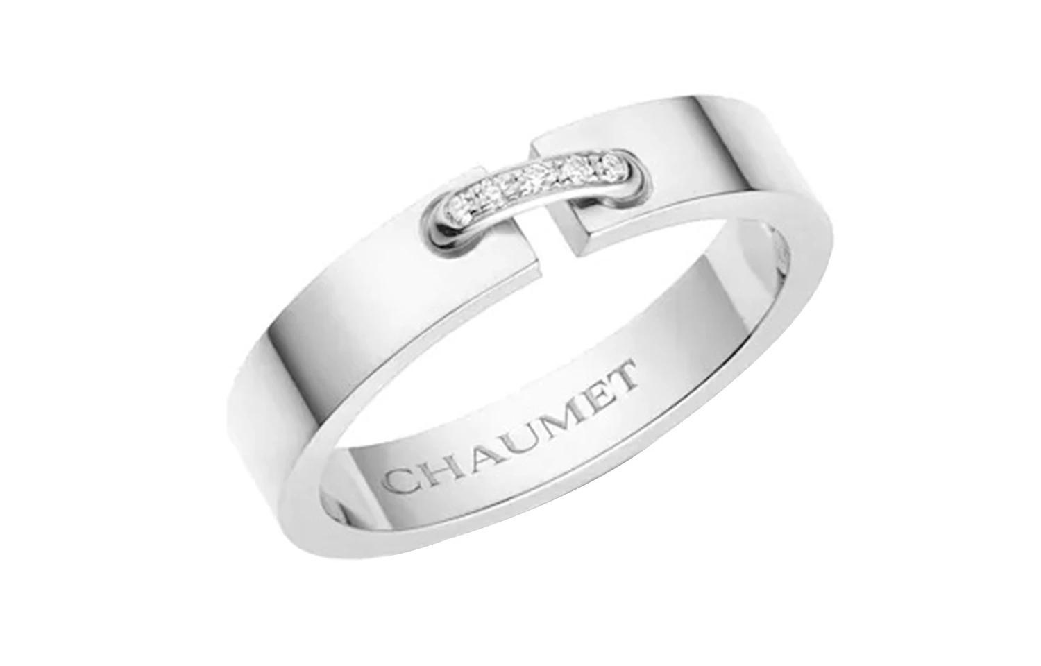 商品[国内直发] Chaumet|尚美巴黎 Liens Évidence “一生缘” 18K白金 戒指 女款,价格¥9067,第1张图片
