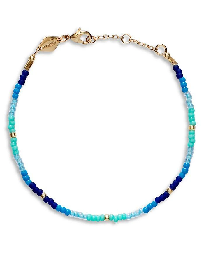 商品Anni Lu|Tie Dye Beaded Bracelet in 18K Gold Plated,价格¥341,第1张图片