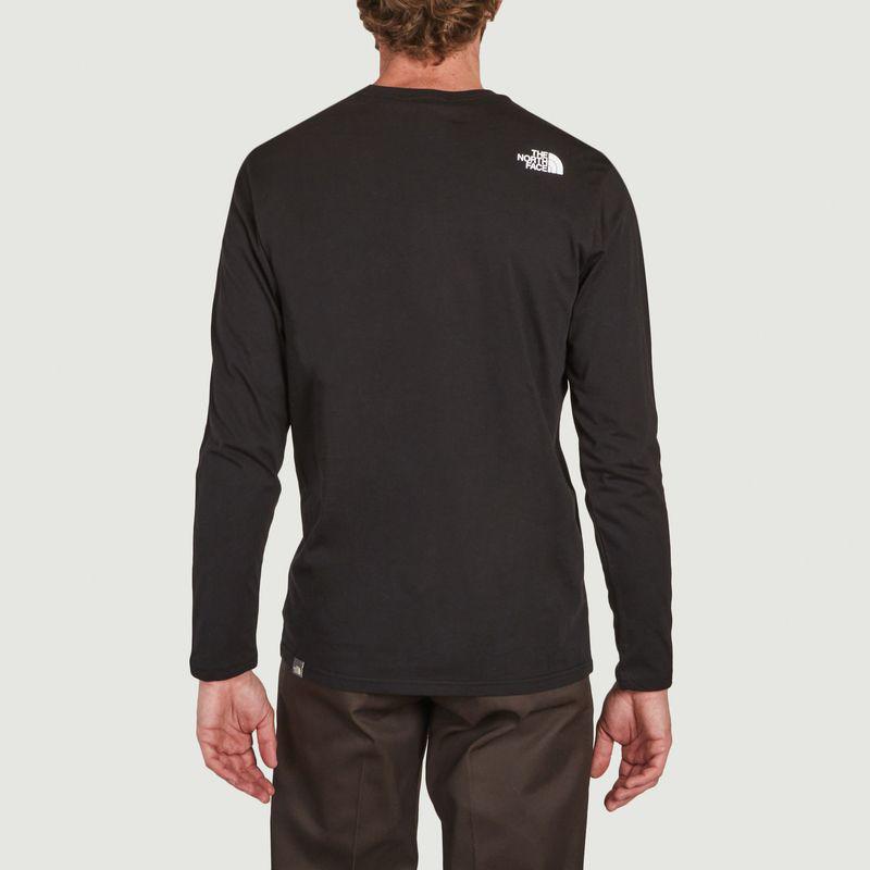 Coordinates long sleeve t-shirt TNF black The North Face商品第3张图片规格展示
