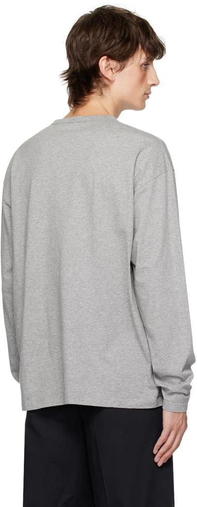 商品Maison Kitsune|Gray Fox Head Long Sleeve T-Shirt,价格¥998,第3张图片详细描述
