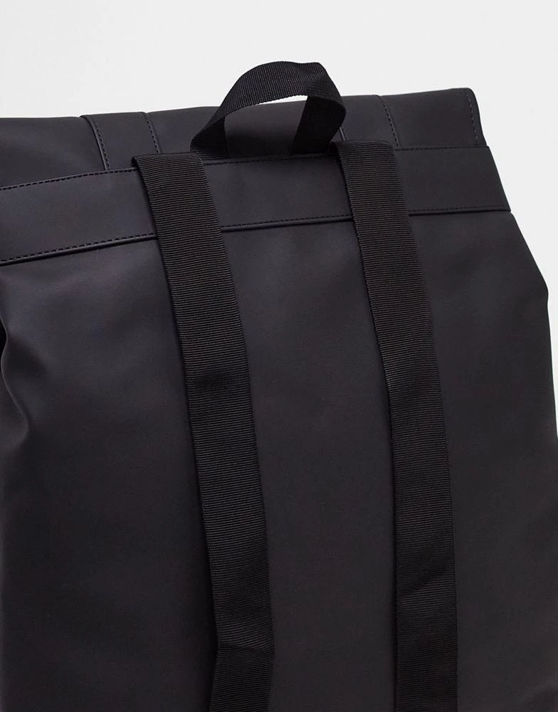 商品RAINS|Rains unisex MSN large backpack in black - BLACK,价格¥823,第3张图片详细描述