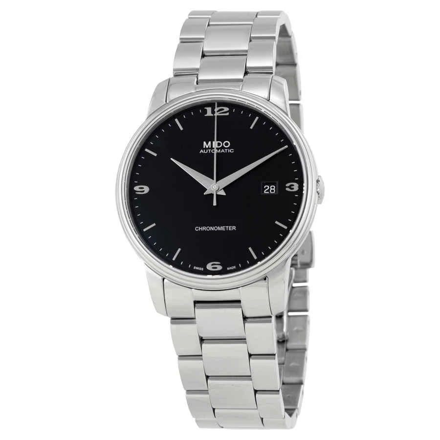 商品MIDO|Mido Baroncelli III Black Dial Automatic Mens Watch M0104081105190,价格¥3222,第1张图片