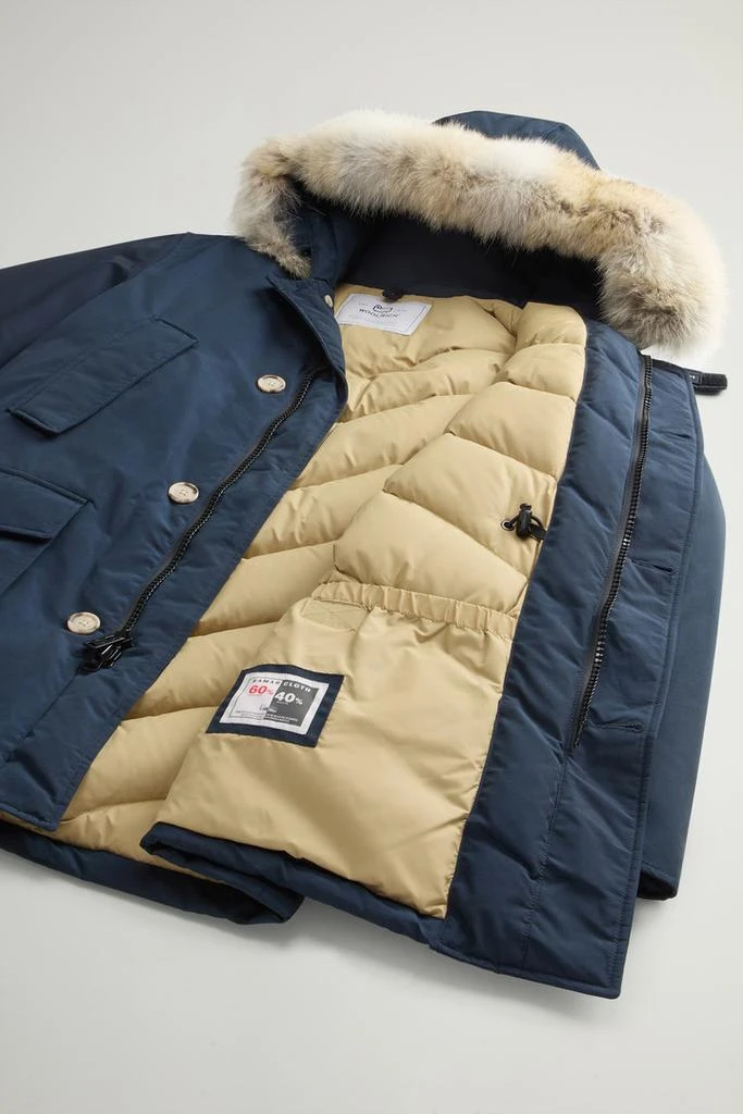 Arctic Parka in Ramar Cloth with Detachable Fur Trim - Men - Gray 商品