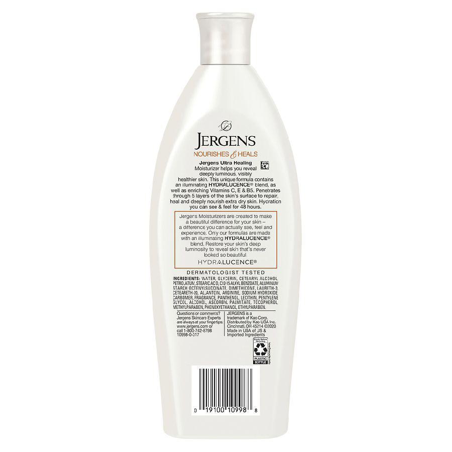 商品Jergens|Ultra Healing Extra Dry Skin Moisturizer,价格¥39,第4张图片详细描述