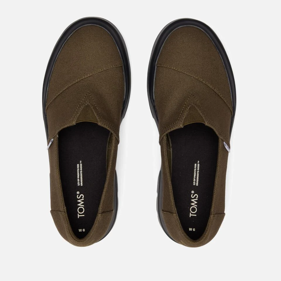 商品TOMS|TOMS ALPARGATA COMBAT LOW LOAFERS,价格¥80,第4张图片详细描述