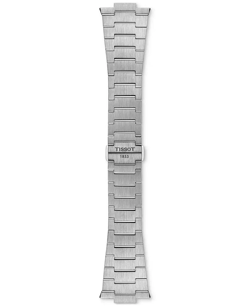 商品Tissot|Men's PRX Silver-Tone Stainless Steel Bracelet Watch 40mm,价格¥2959,第4张图片详细描述